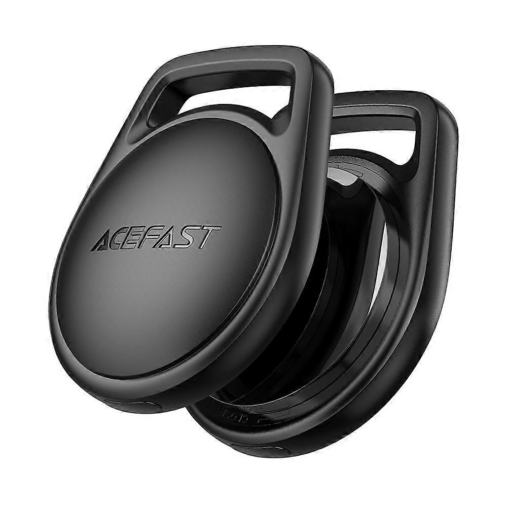 Acefast SmartTag S2 for iOS Series, Set of 4 Pieces, Black