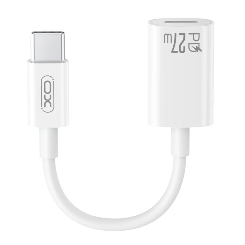 USB-C to Lightning Data and Charging Adapter XO Design NB-R268A, White
