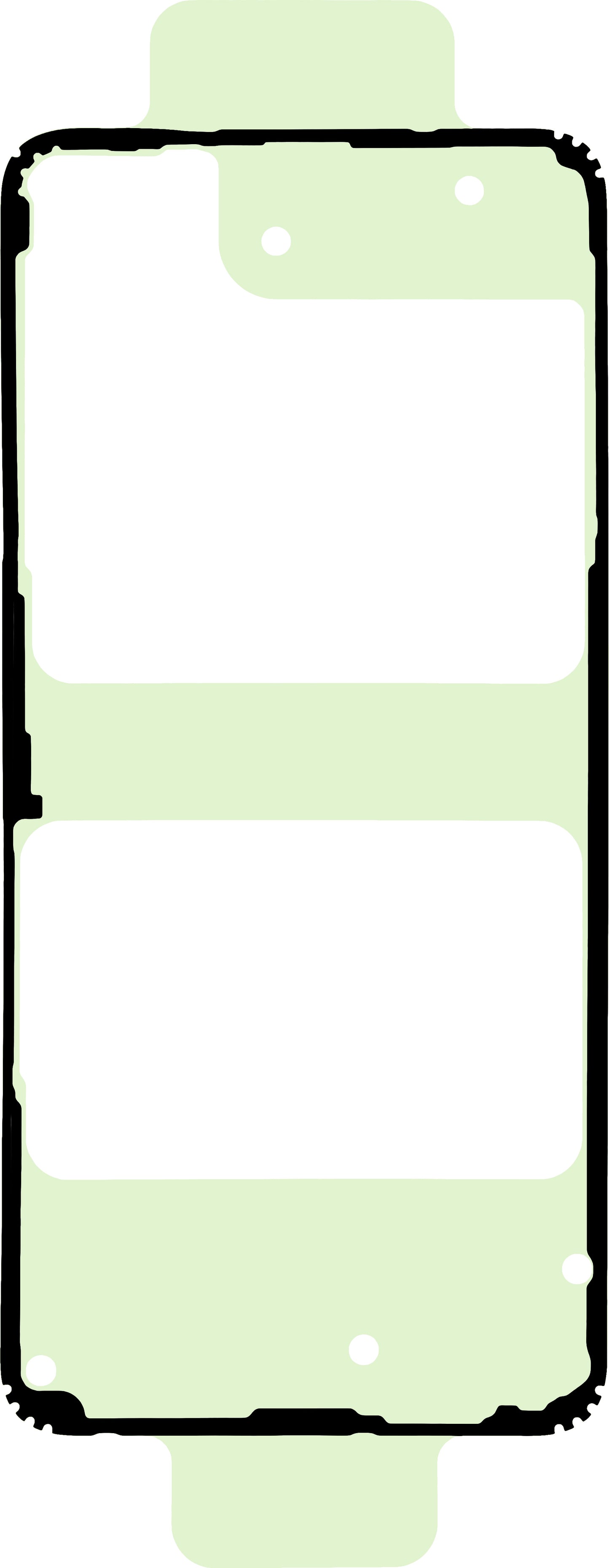 Samsung Galaxy S21 FE 5G G990 Battery Cover Adhesive, Service Pack GH02-22977A