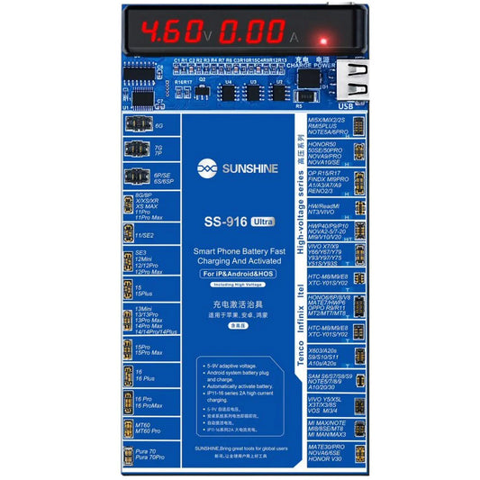 Sunshine SS-916 Ultra Power Supply Board for Apple iPhone / Android Series