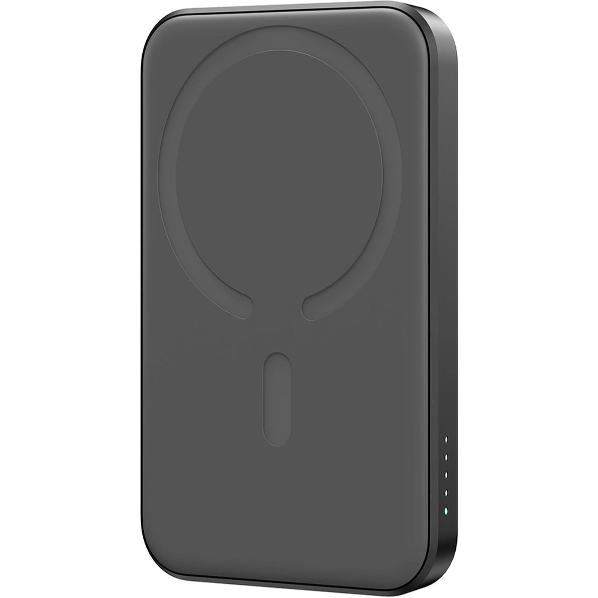 Joyroom JR-W020 Mini Wireless External Battery, 5000mAh, 20W, QC + PD + FQI, 1 x QI - 1 x USB-A - 1 x USB-C, Black