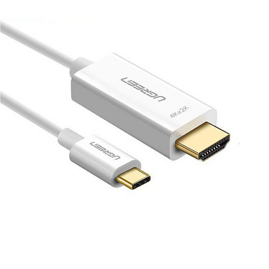 USB-C to HDMI Audio and Video Cable UGREEN MM121, 1.5m, White