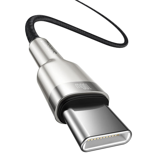 USB-C Data and Charging Cable - USB-C Baseus Cafule, 100W, 2m, Black CATJK-D01