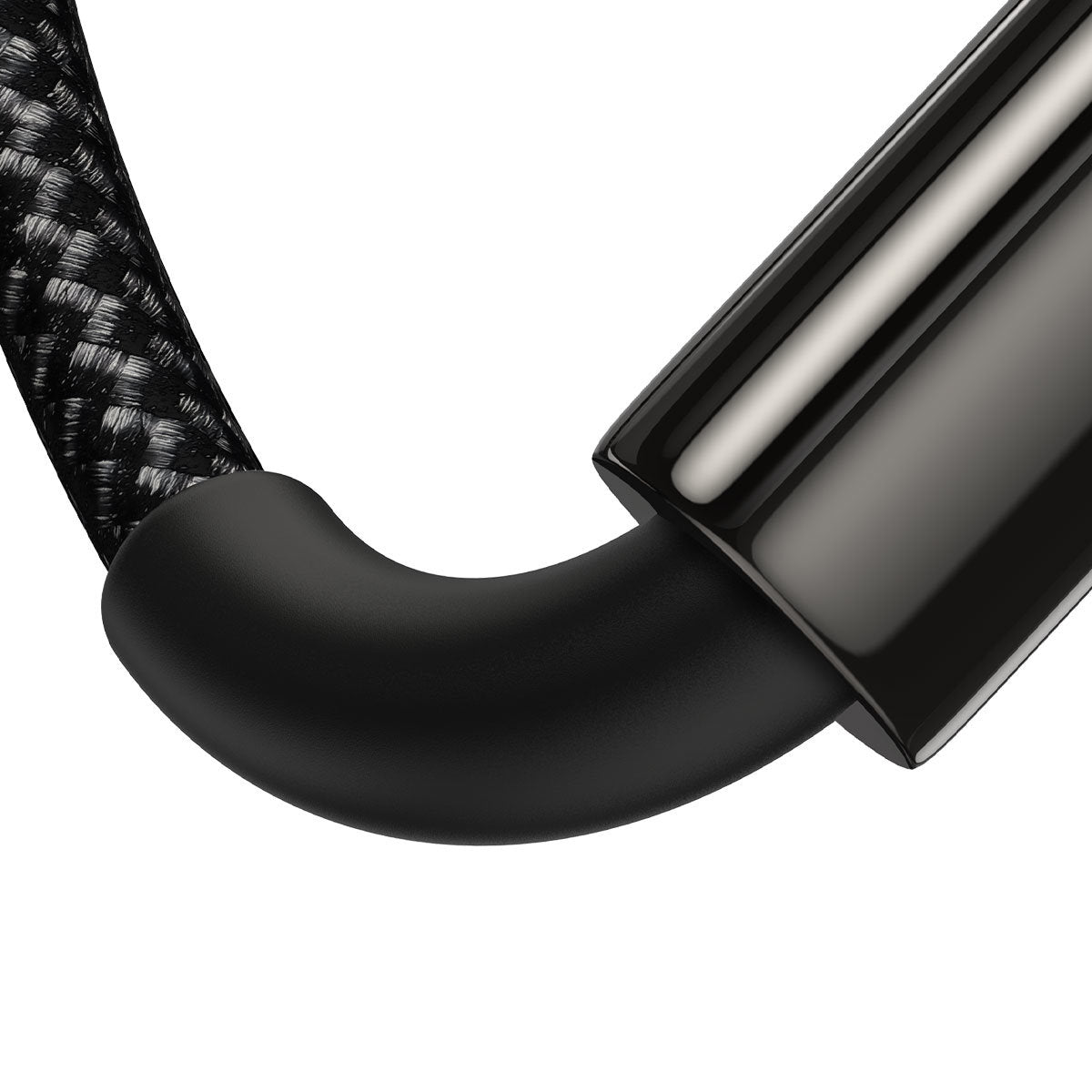 Data and Charging Cable USB-A - USB-C Baseus Tungsten Tungsten Gold, 100W, 2m, Black CAWJ00010101