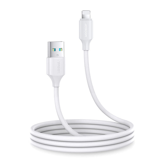 USB-A to Lightning Data and Charging Cable Joyroom S-A9, 18W, 1m, White