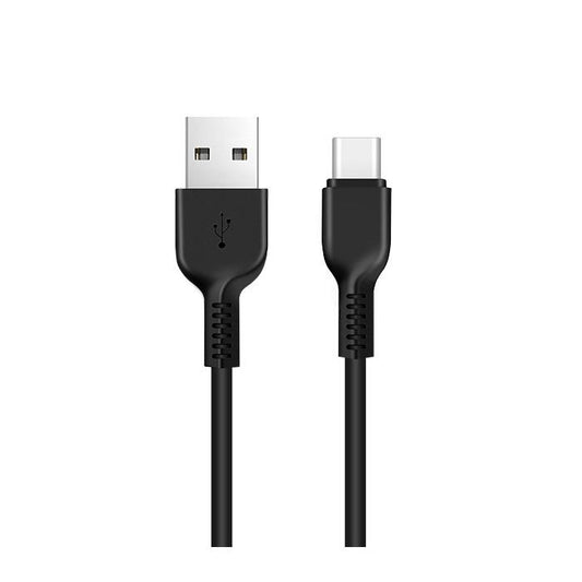 USB-A to USB-C Data and Charging Cable HOCO Flash X20, 18W, 3m, Black