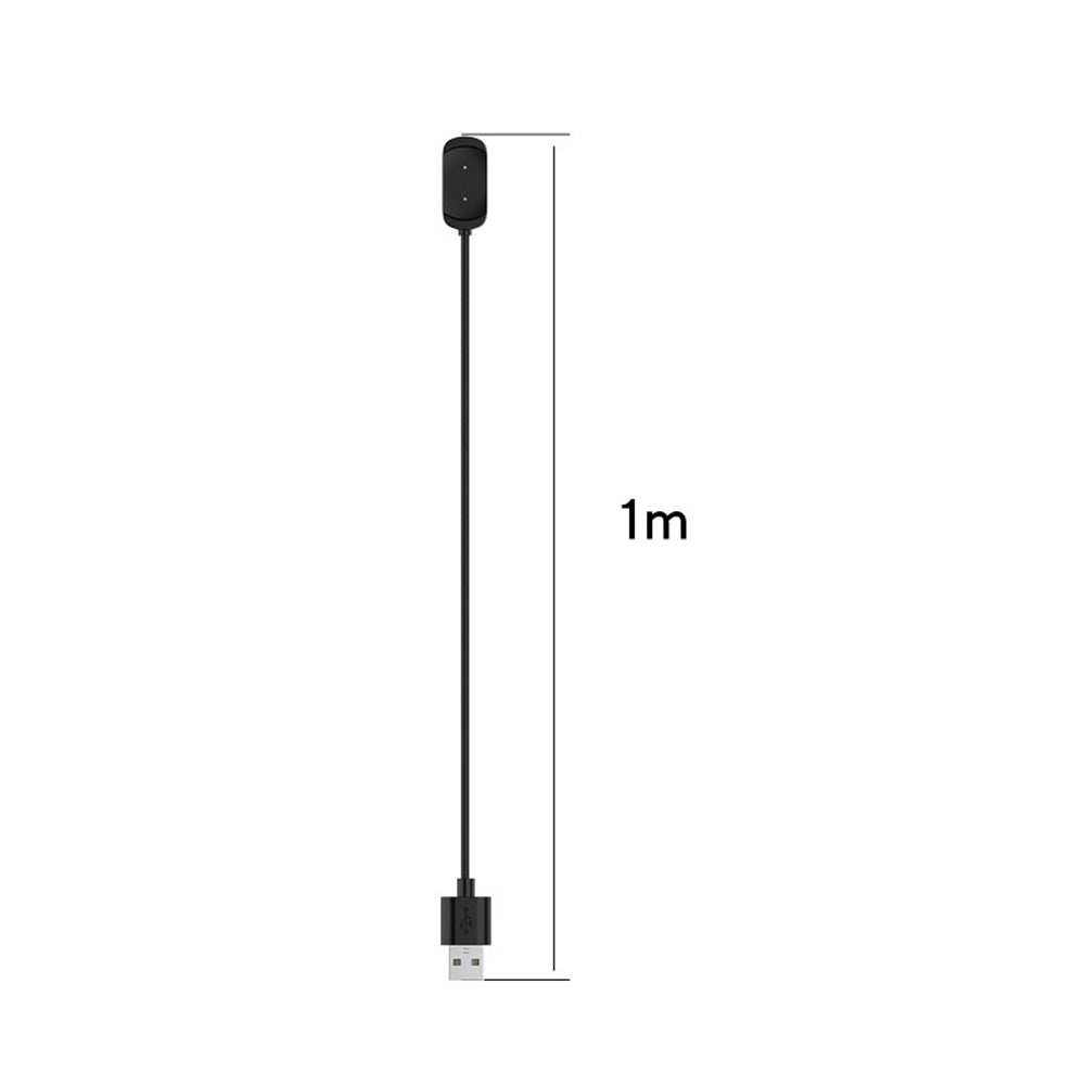 Techsuit THA2 Charging Cable for Amazfit Watch Series, USB-A, Black