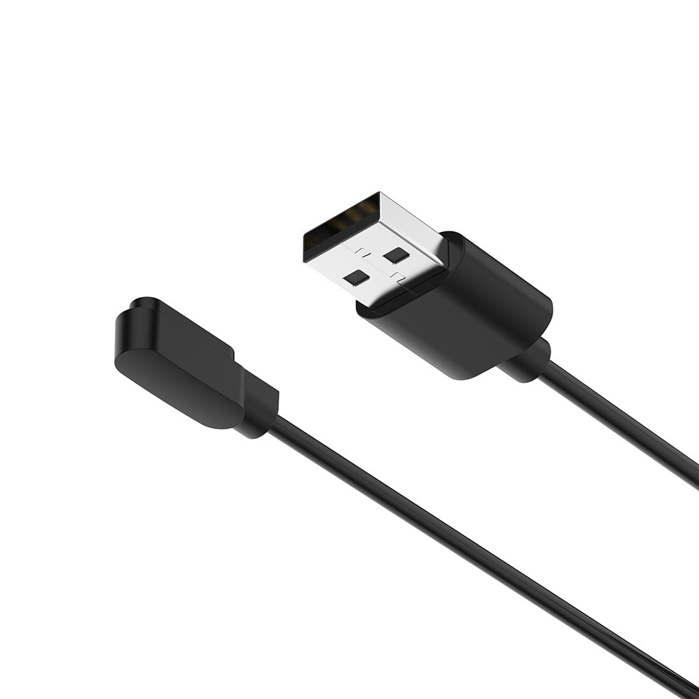 Techsuit TXC4 Charging Cable for Oneplus Nord Watch / Haylou Bling LS12 / RT LS05S, USB-A, Black