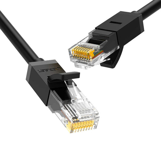 Network Cable UGREEN NW102, UTP, Cat6, 1m, Black