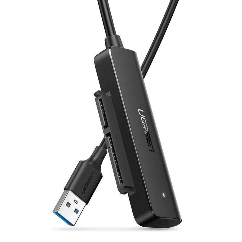 UGREEN CM321 SATA Cable, USB-A 3.0 - SATA 2.5inch, 0.5m, Black