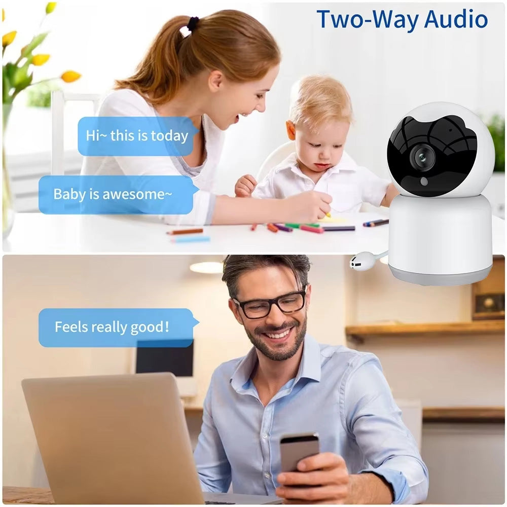 Techsuit Q15A Baby Surveillance Camera, Wi-Fi, 1080P, Indoor