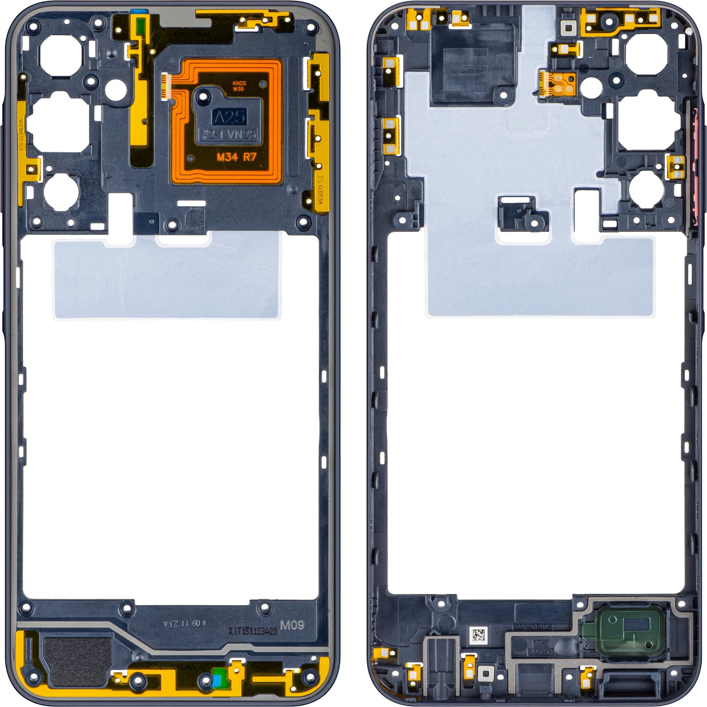 Middle Case Samsung Galaxy A25 A256, Black