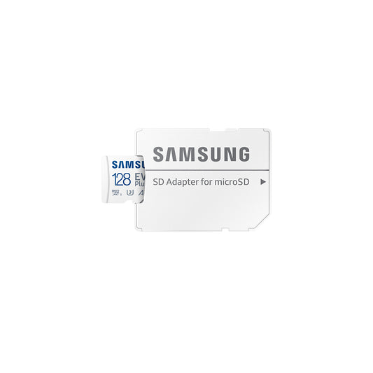 Memory Card microSDXC Samsung Evo Plus, 128Gb, Class 10 / UHS-1 U3, With Adapter MB-MC128SA/EU MB-MC128SA/EU