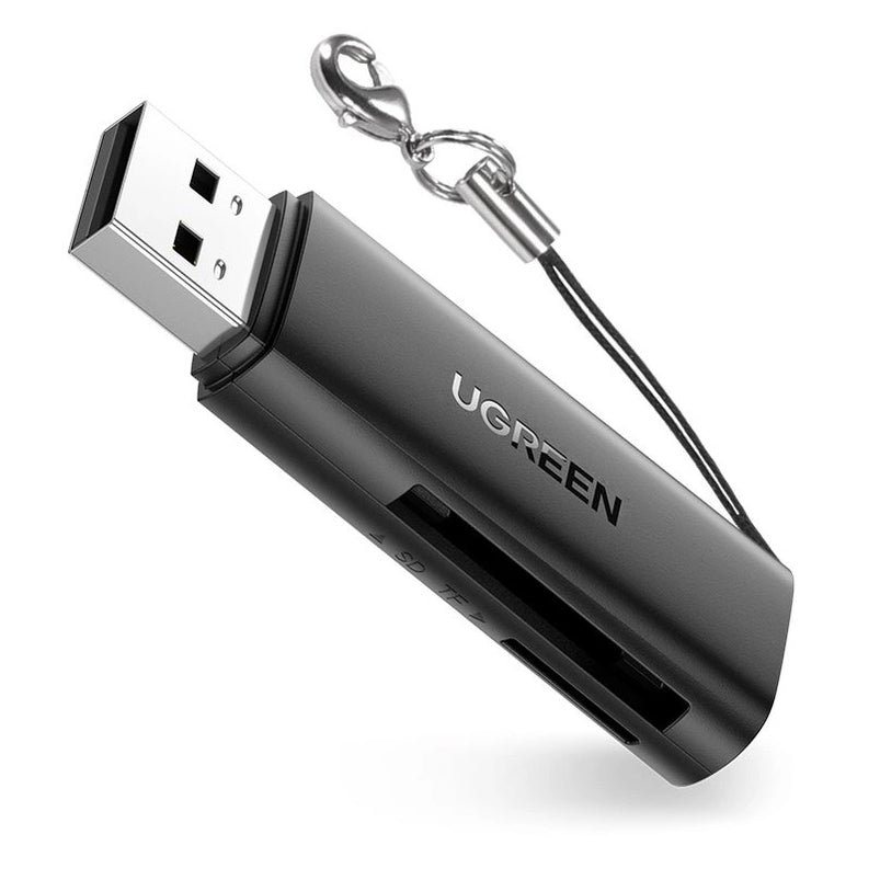 UGREEN CM264 USB 3.0 Card Reader, SD - microSD, Black