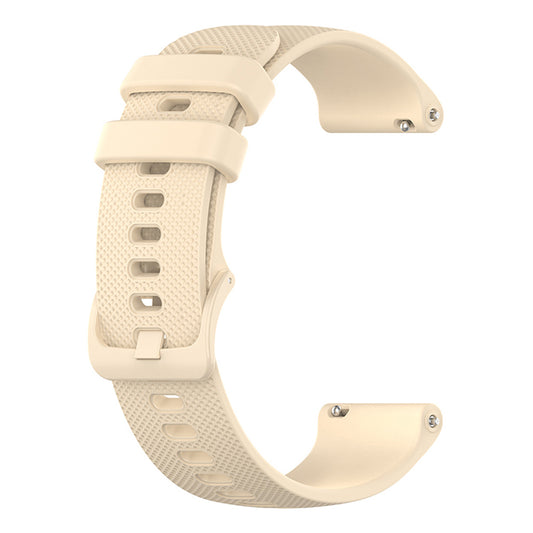 Techsuit W006 Strap for Huawei Watch / Garmin Watch Series, 18mm, Cream