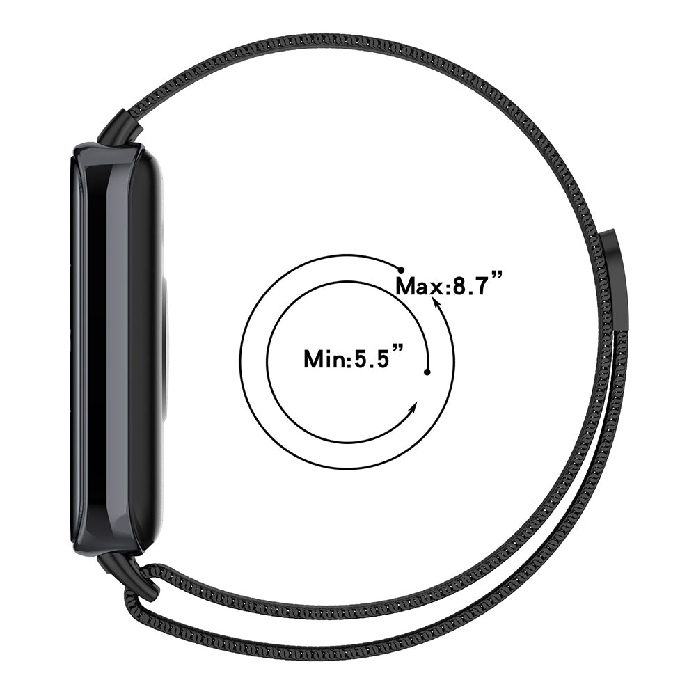 Techsuit W009 Strap for Honor Band 9, Black