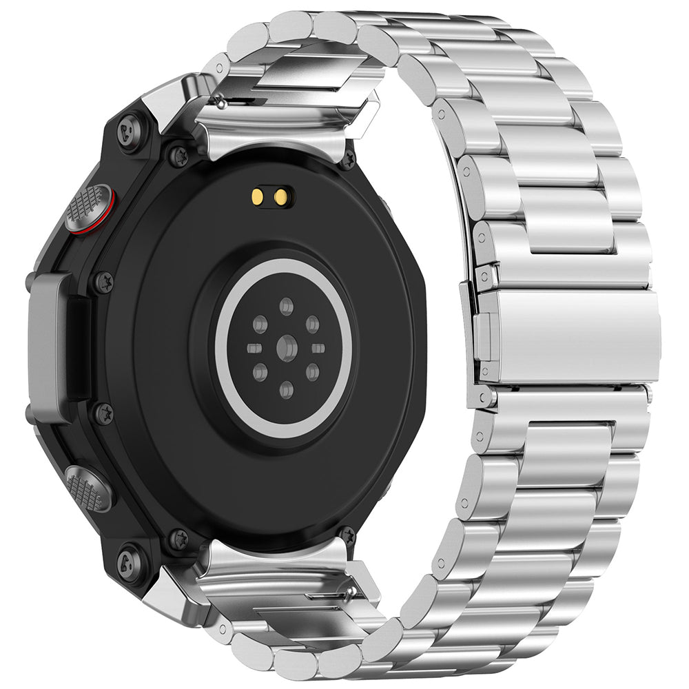Techsuit W010 Strap for Amazfit T-Rex 3, Silver