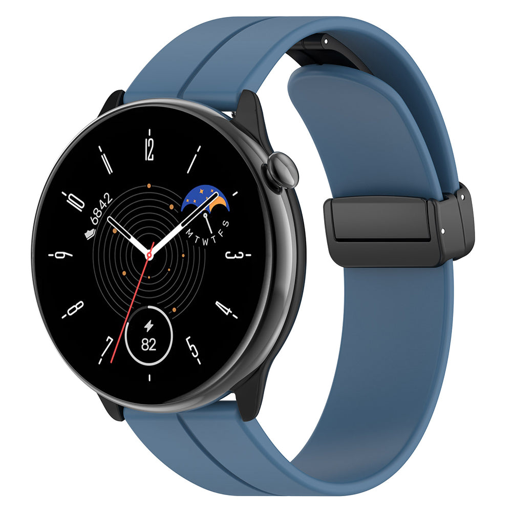 Techsuit W011 Strap for Huawei Watch / Garmin Watch Series, 18mm, Blue