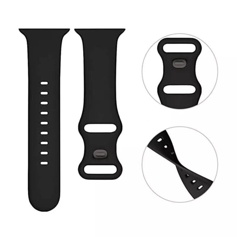 Techsuit W031 Strap for Apple Watch 49mm / 46mm / 45mm / 44mm / 42mm Series, Dark Purple