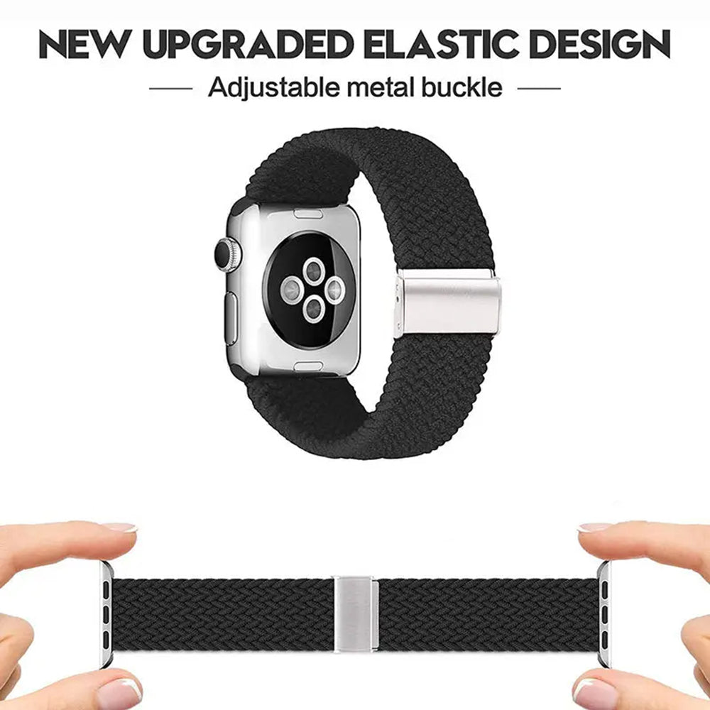 Techsuit W032 Strap for Apple Watch 42mm / 41mm / 40mm / 38mm Series, Navy Blue