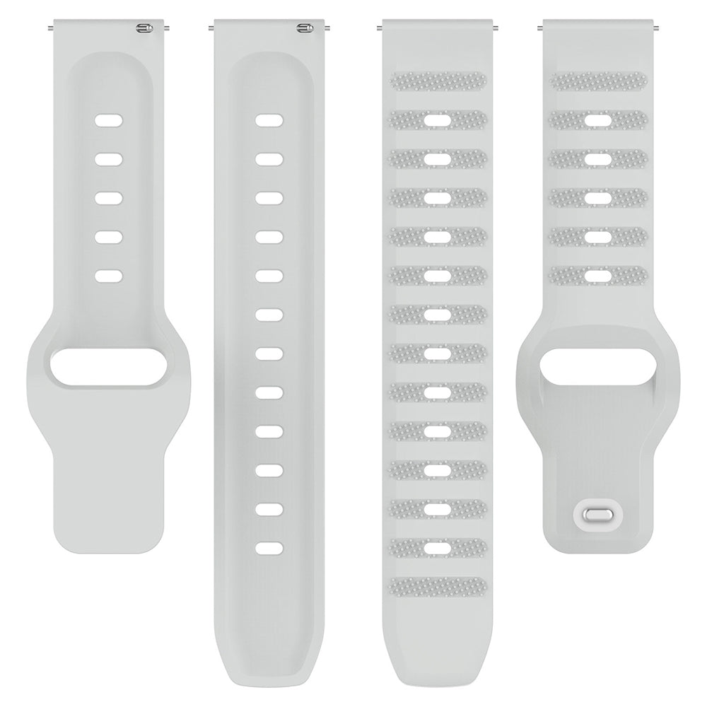 Techsuit W050 Strap for Samsung Galaxy Watch / Huawei Watch Series, 20mm, Gray