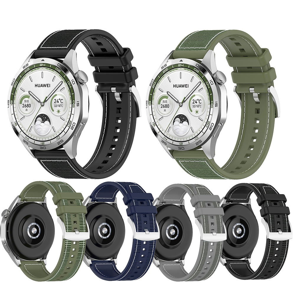 Techsuit W051 Strap for Huawei Watch / Xiaomi Watch Series, 22mm, Green