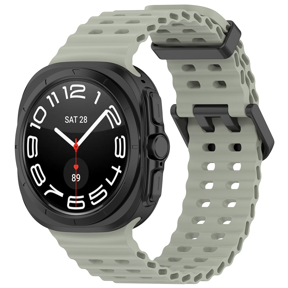 Techsuit W062 Strap for Samsung Galaxy Watch Ultra, Light Green