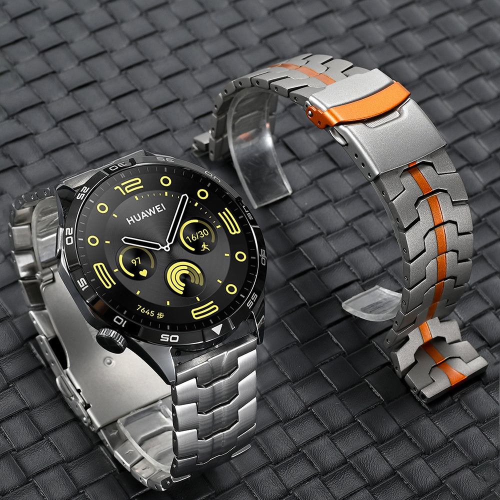Techsuit W063 Strap for Huawei Watch / Xiaomi Watch Series, Silver