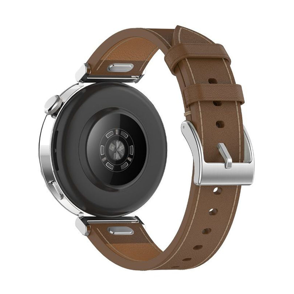 Techsuit W073 Strap for Huawei Watch / Garmin Watch Series, 18mm, Brown
