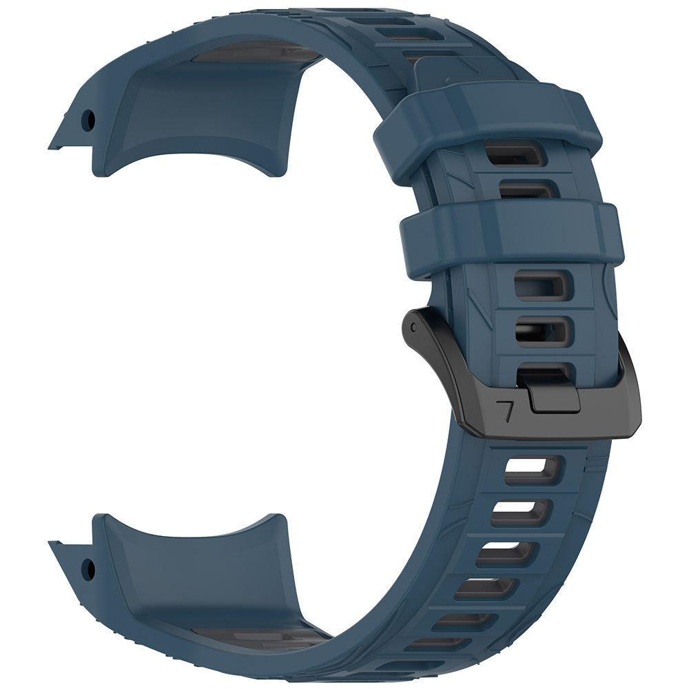 Techsuit W077 Strap for Garmin Instinct 3 45mm Solar / Instinct 3 45mm, Navy Blue