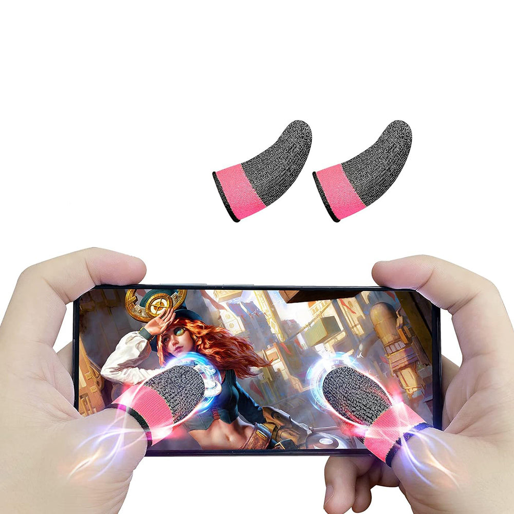 Techsuit FS4-04 Gaming Finger Sleeves, Pink