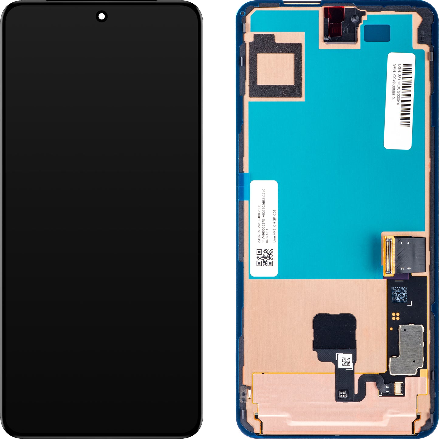 Google Pixel 8 Pro Display with Touchscreen, Swap