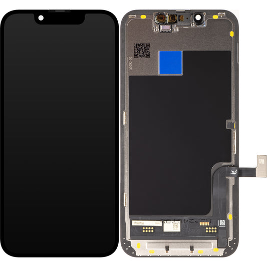 Touchscreen Display JK for Apple iPhone 13 mini, with Frame, In-Cell LCD Version, Black