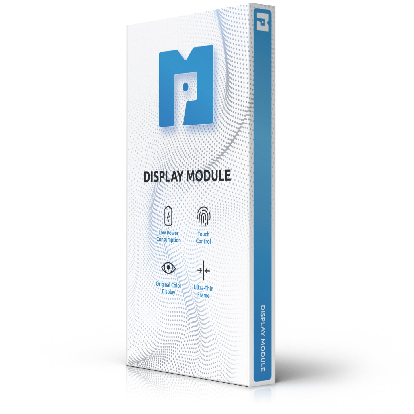 MP Touchscreen Display compatible with Apple iPhone 15, with Frame, Soft OLED FHD Diagnostic Version, Black