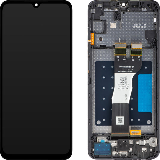 Touchscreen MP Display compatible with Samsung Galaxy A05s A057, with Frame, Black