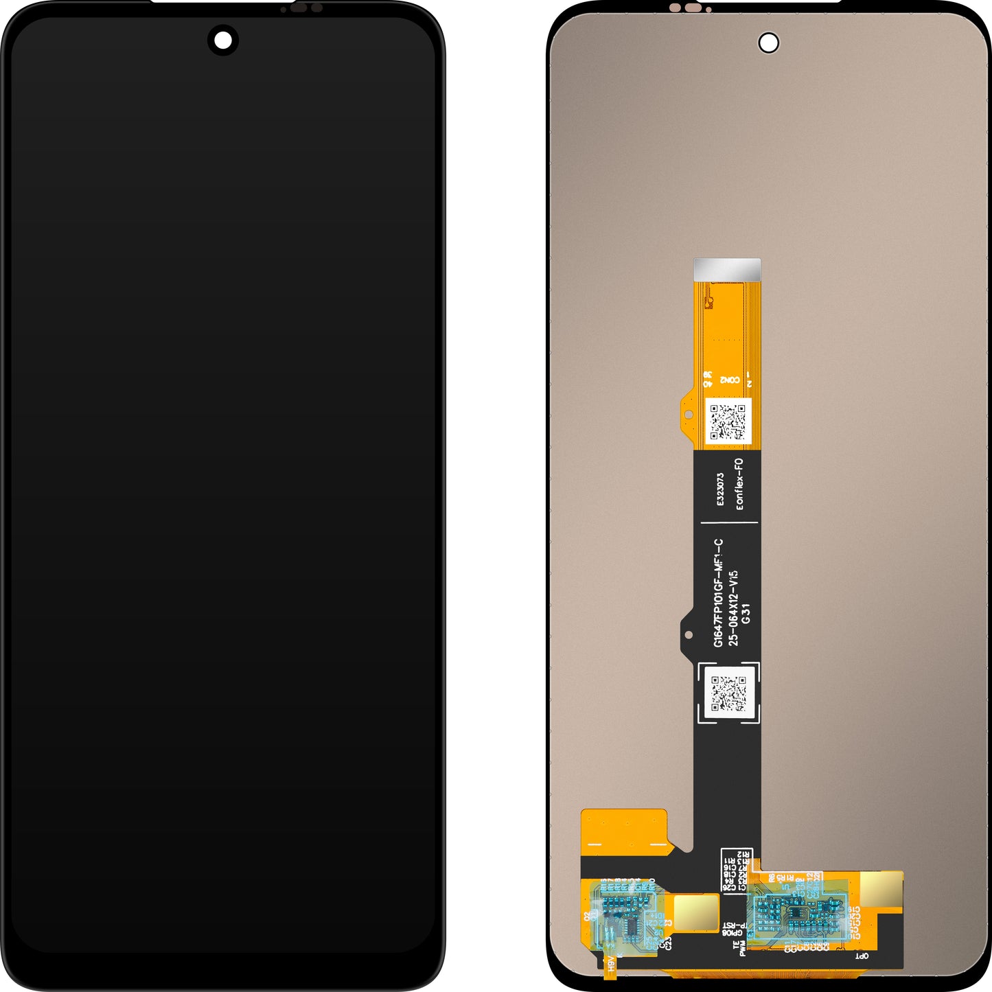 MP Touchscreen Display compatible with Motorola Moto G71 5G