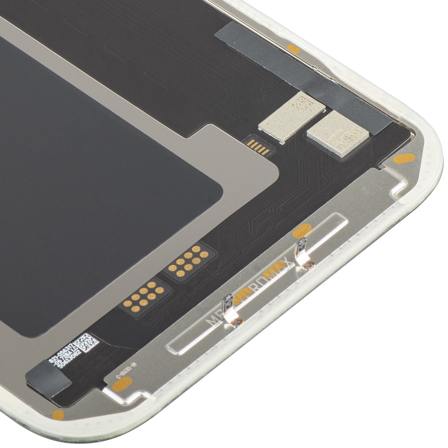 MP Touchscreen Display compatible with Apple iPhone 17 Pro Max, with Frame, Soft Version OLED FHD 120Hz IC Movable, Black
