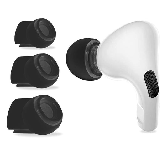 Tech-Protect Ear Tips for Apple AirPods Pro Series, Size S / M / L, Black