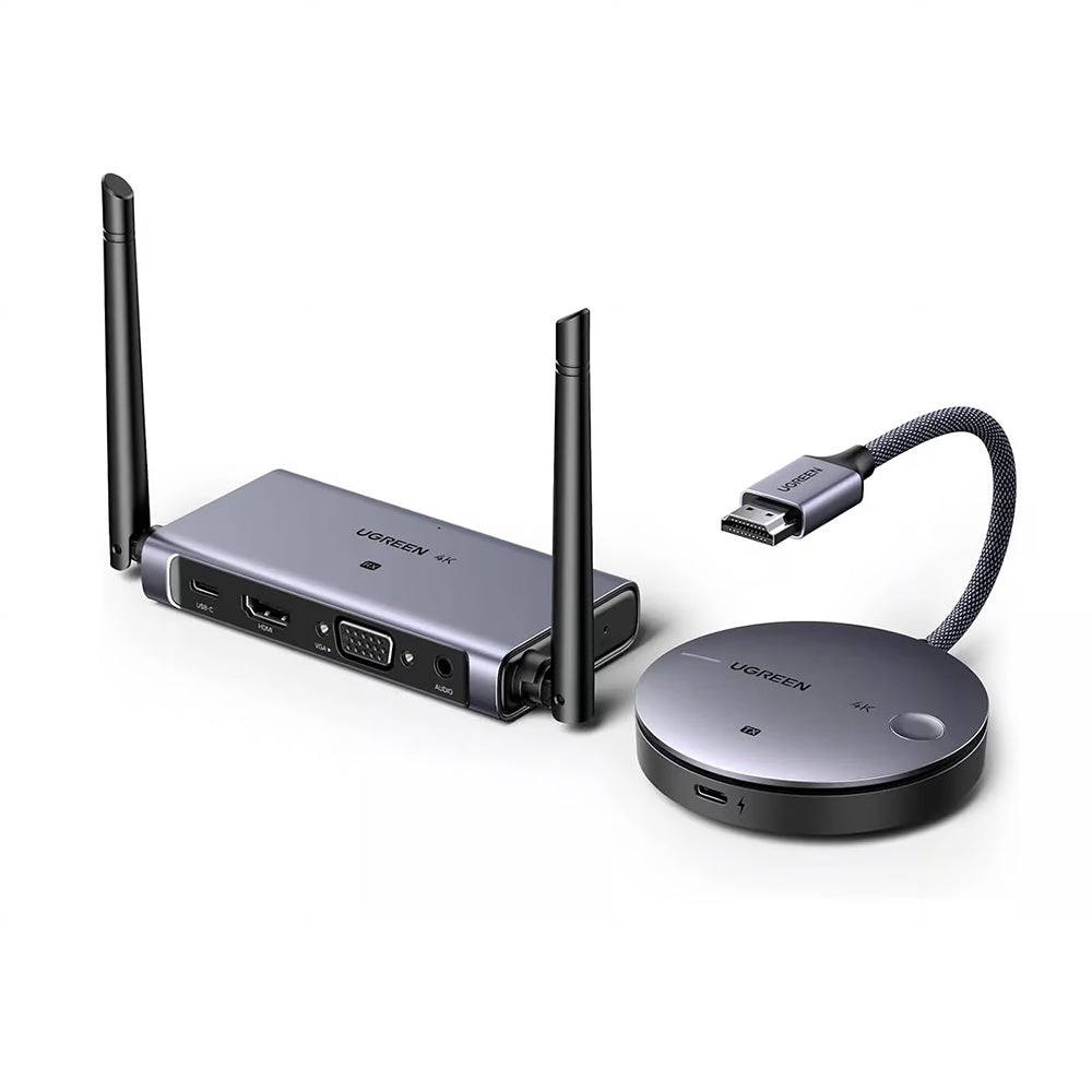 UGREEN CM586 Wireless HDMI Extender, 4K, Gray