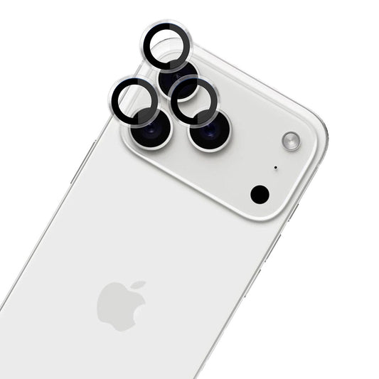 Back Camera Protective Film 3MK Hardy Protection Pro for Apple iPhone 17 Pro Max / 17 Pro, Tempered Glass, Transparent