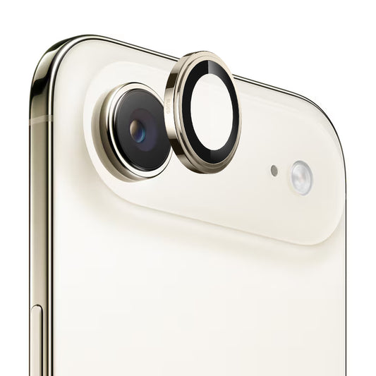 Blueo Sapphire Crystal Rear Camera Protection Film for Apple iPhone 17 Air, Tempered Glass, Gold