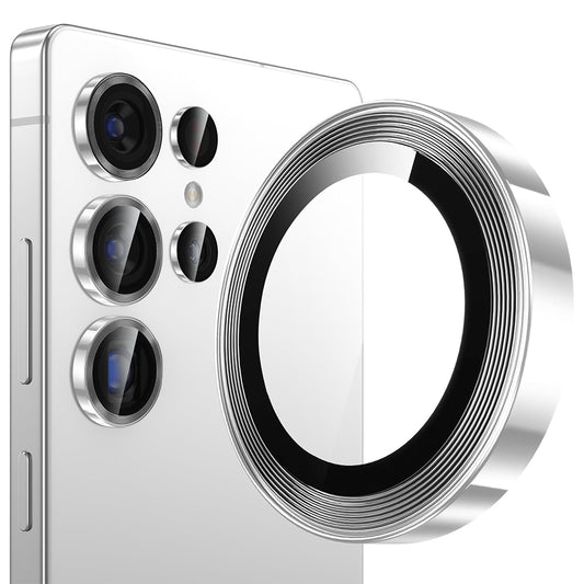 Lito S+ Rear Camera Protection Film for Samsung Galaxy S26 Ultra, Tempered Glass, Silver