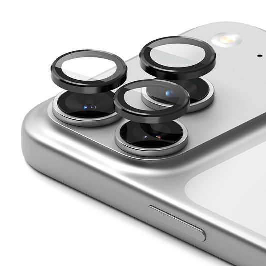 Ringke Rear Camera Protection Film for Apple iPhone 17 Pro Max / 17 Pro, Tempered Glass, Black