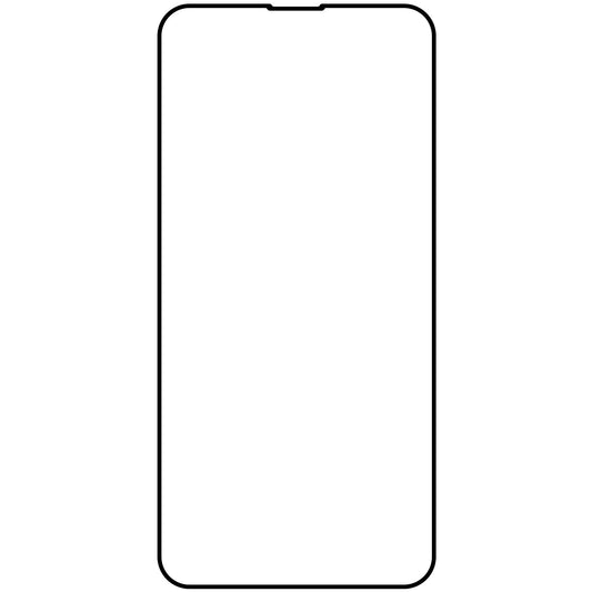 Screen Protector Veason PRO for Apple iPhone 16e / 14 / 13 Pro / 13, Glass Shielded, Full Glue, 6D, Black