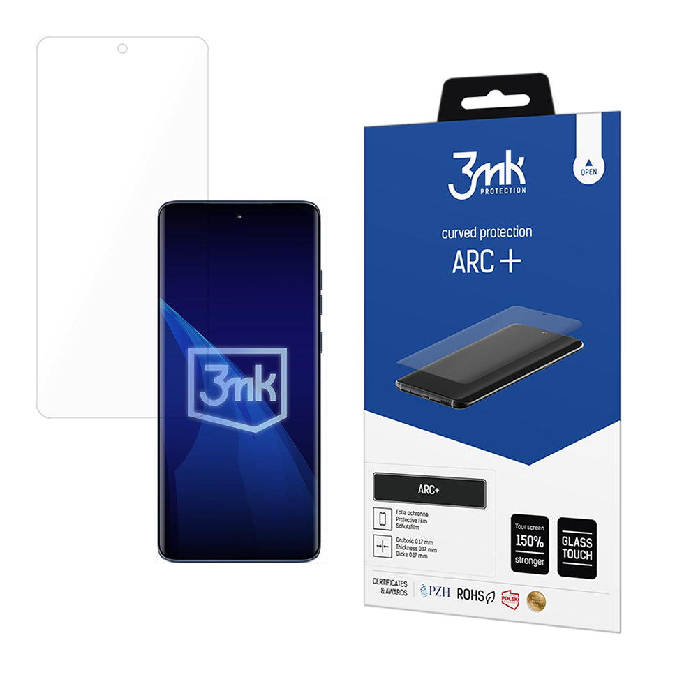 Screen Protector 3MK ARC+ for Motorola Edge 60 Fusion, Plastic
