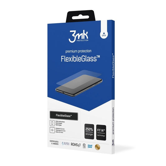 3MK FlexibleGlass Screen Protector for Samsung Galaxy S26 FE S741, Flexible Glass, Full Glue