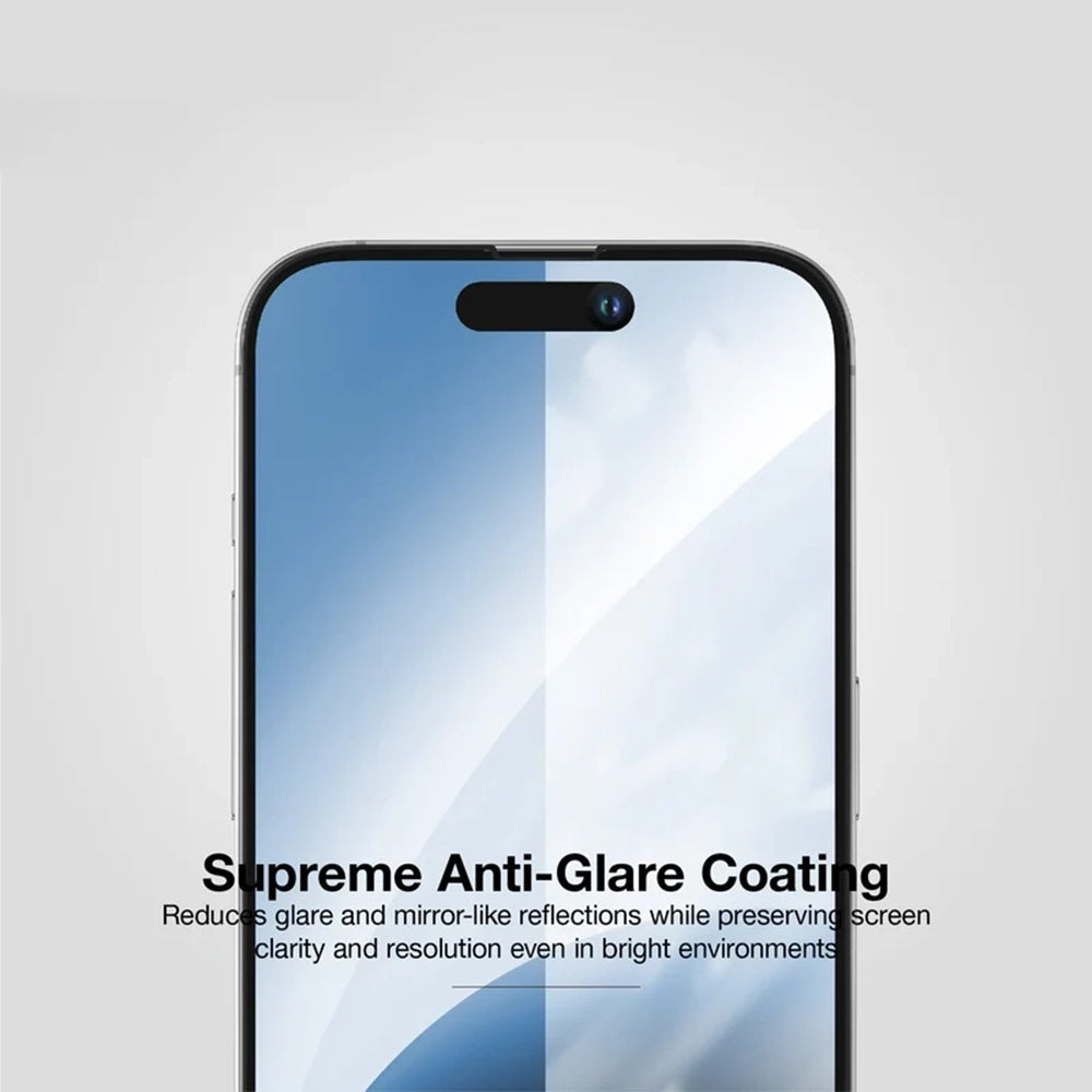 Anank 10X Reinforced CG Screen Protector for Apple iPhone 17 Air, Tempered Glass, Full Glue, 2.5D, Black