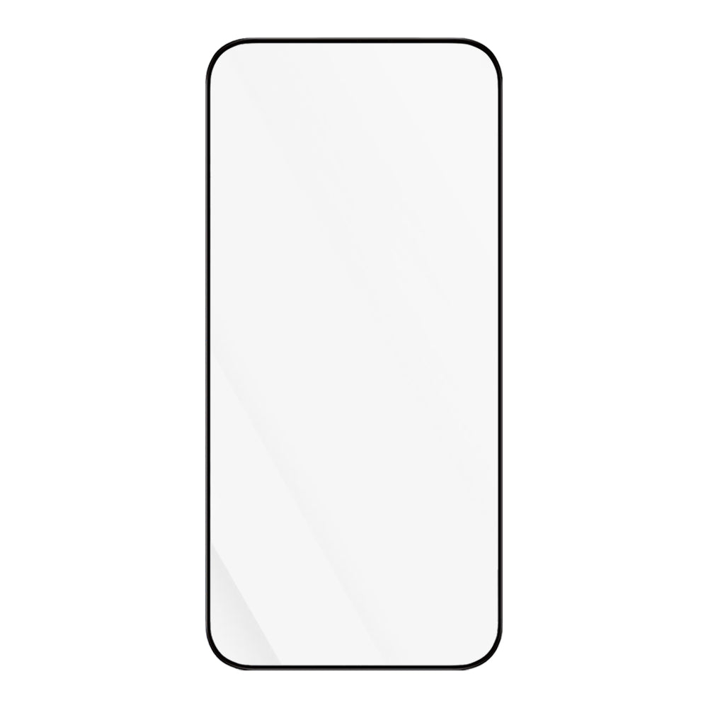 Blueo Anti-Static HD Screen Protector Film for Apple iPhone 16 Plus / 15 Plus, Tempered Glass, Full Glue, Black