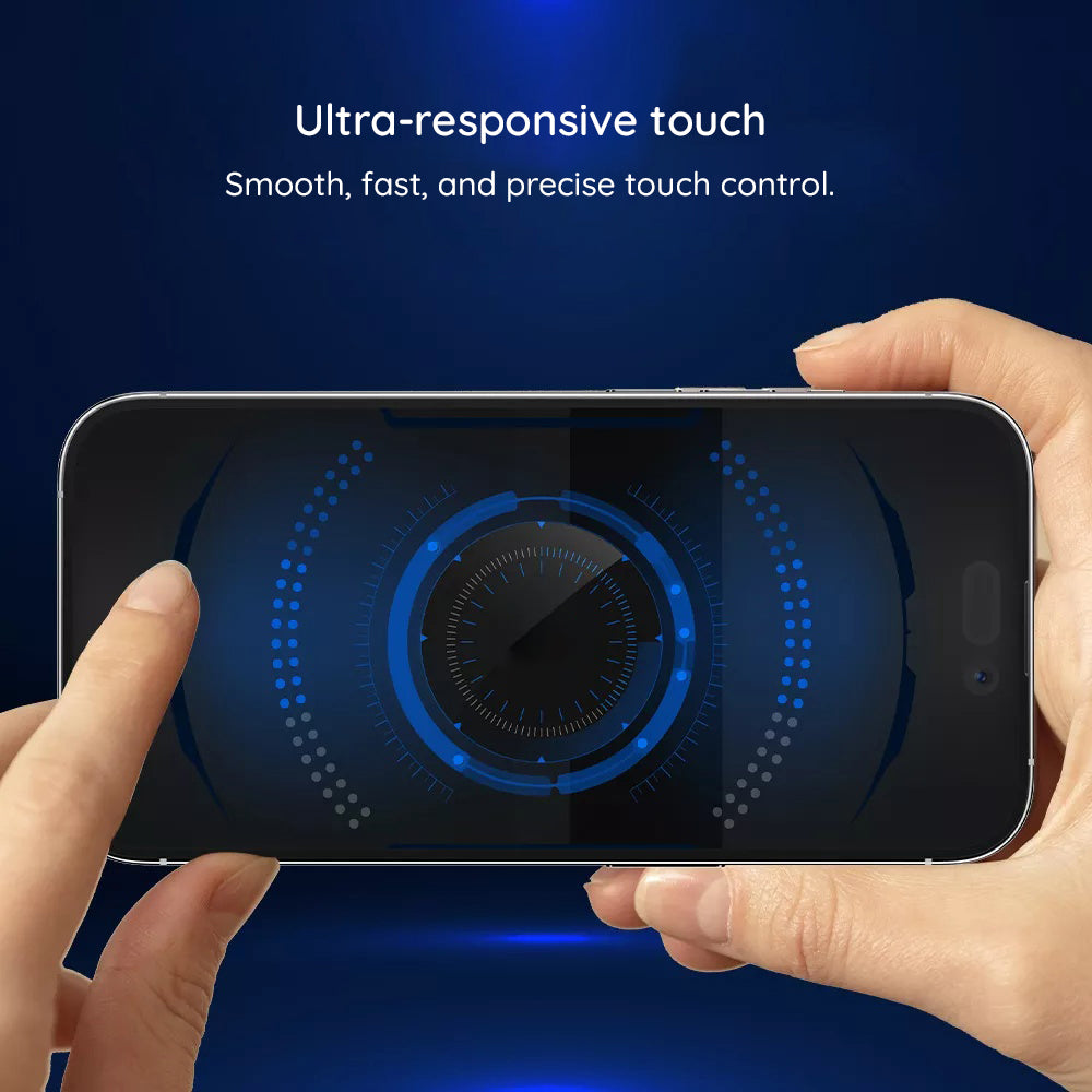 Blueo HD Screen Protector Film for Samsung Galaxy A27 5G / A57 5G / A37 5G, Tempered Glass, Full Glue, 2.5D, Black