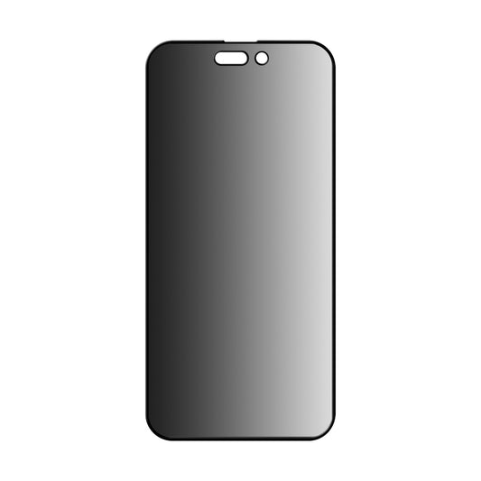 Anank 1X Reinforced 360 Privacy Screen Protector for Apple iPhone 15 Pro Max, Tempered Glass, Full Glue, 2.5D